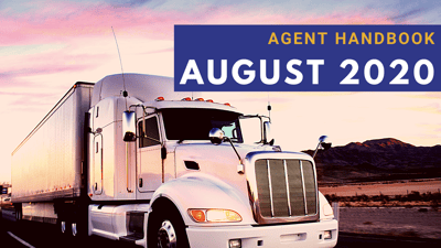 Agents Handbook: Freight Trends in August 2020