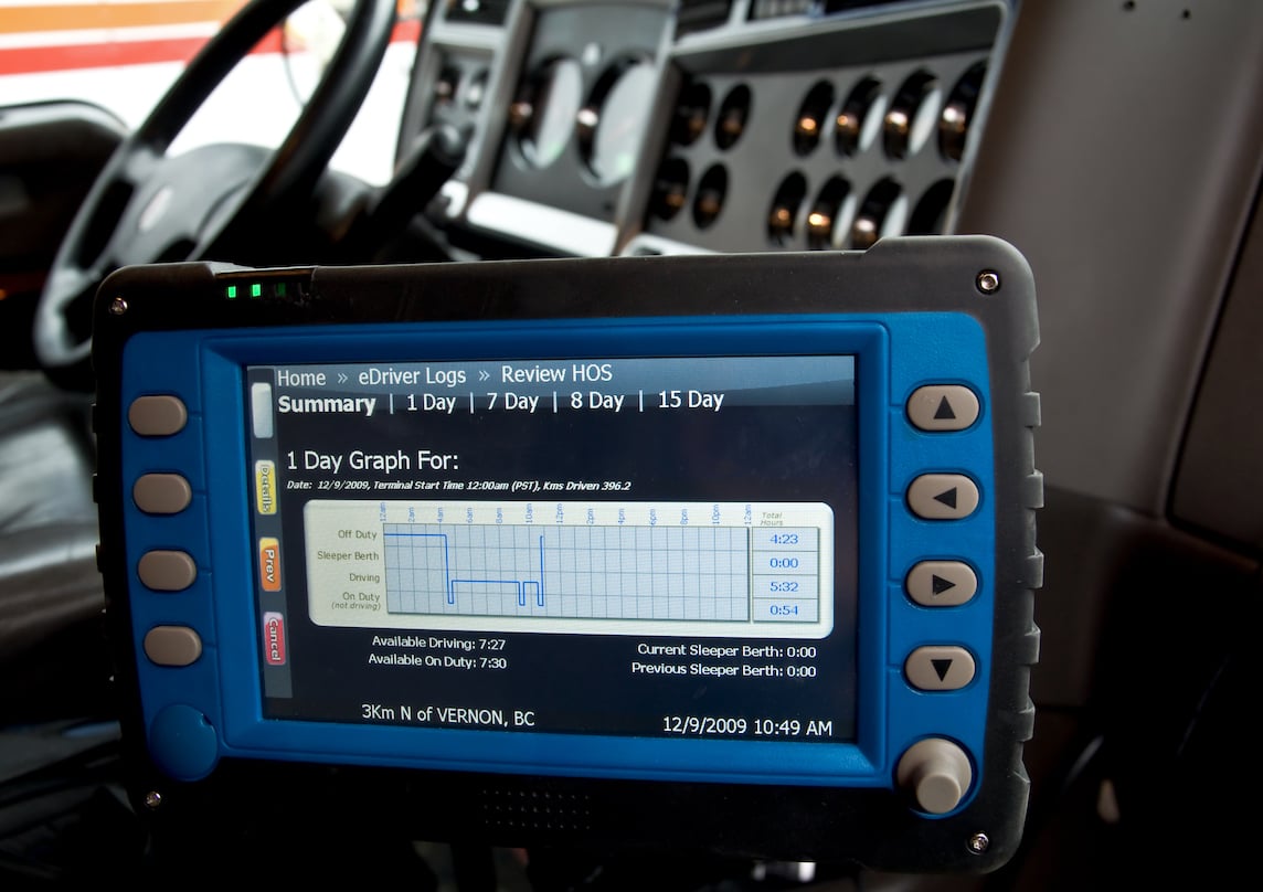 Electronic Logging Device for truckers
