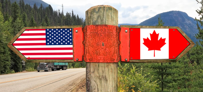 US Canadian Border