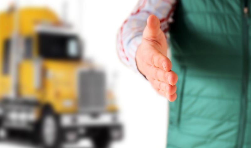 Trucker Handshake